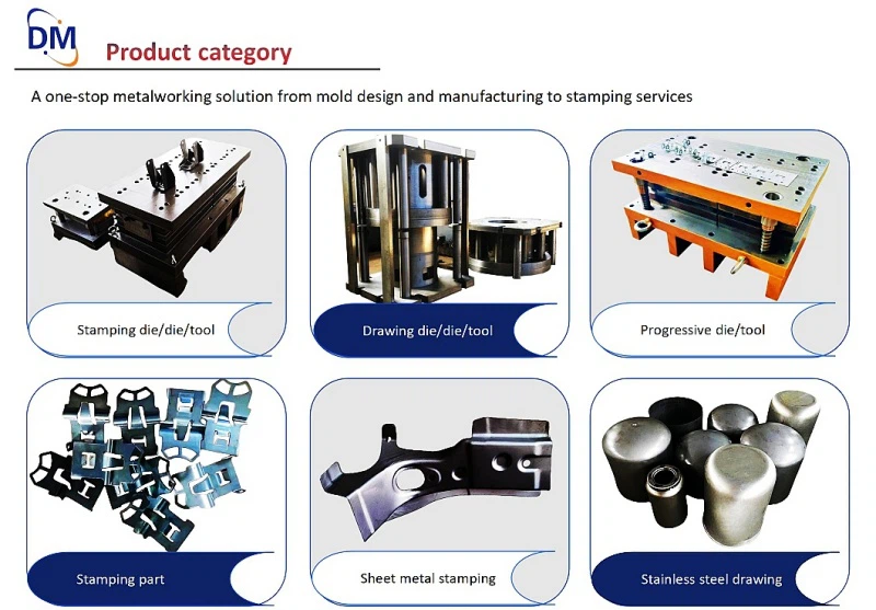 Stamping product categories
